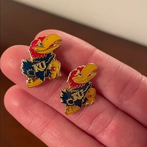 KU Jayhawk Earrings